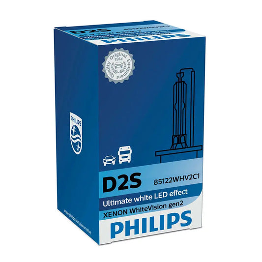 D2S 35W P32d-2 WhiteVision 5000K Xenon Philips Autoteile TRUST