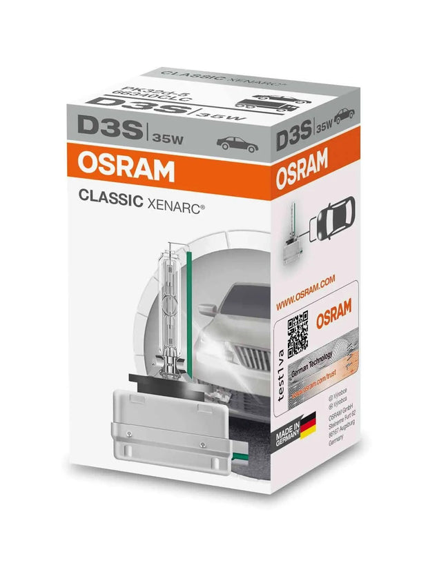 D3S 12V+24V 35W PK32d-5 Xenarc Classic Faltschachtel OSRAM Autoteile TRUST