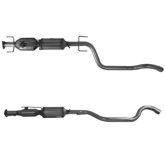 BM CATALYSTS Homologiert Diesel Kat & DPF für OPEL ZAFIRA B 1.9L Diesel | Euro 4 | OEM: 13243546 Autoteile TRUST