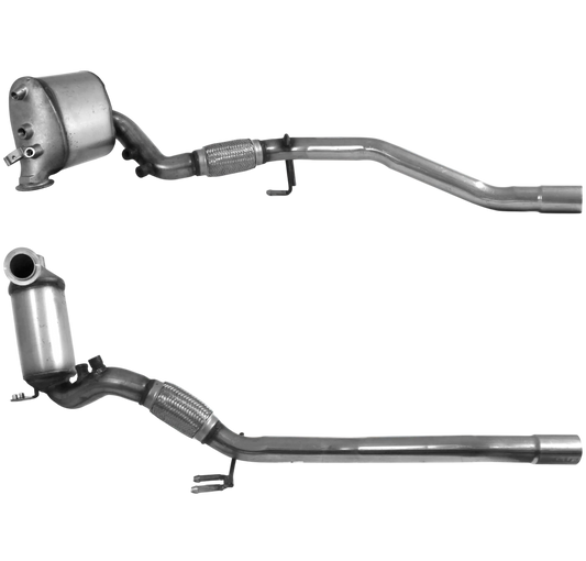 BM CATALYSTS SiC-DPF für AUDI A3 2L Diesel | Euro 4 | OEM: 1K0254701SX Autoteile TRUST