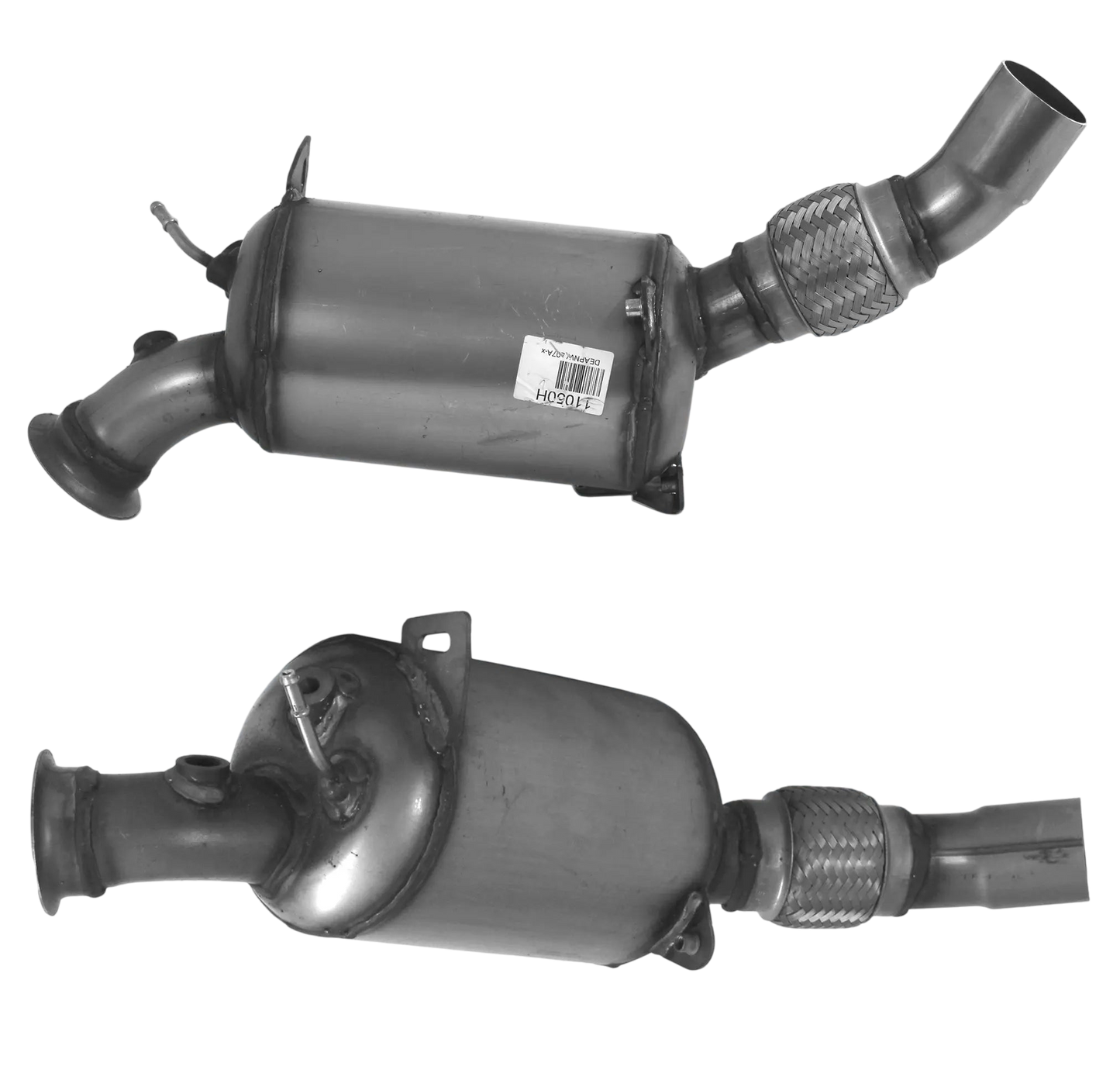 BM CATALYSTS Homologiert Diesel Kat & DPF für BMW 116d 2L Diesel | Euro 4 | OEM: 18307800704 Autoteile TRUST