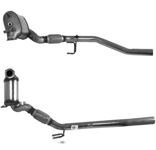 BM CATALYSTS DPF für AUDI A3 1.9L Diesel | Euro 4 | OEM: 1K0254700EX Autoteile TRUST