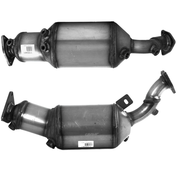 BM CATALYSTS Homologiert Diesel Kat & SiC DPF für AUDI A4 2L Diesel | Euro 4 | OEM: 8K0254750NX Autoteile TRUST