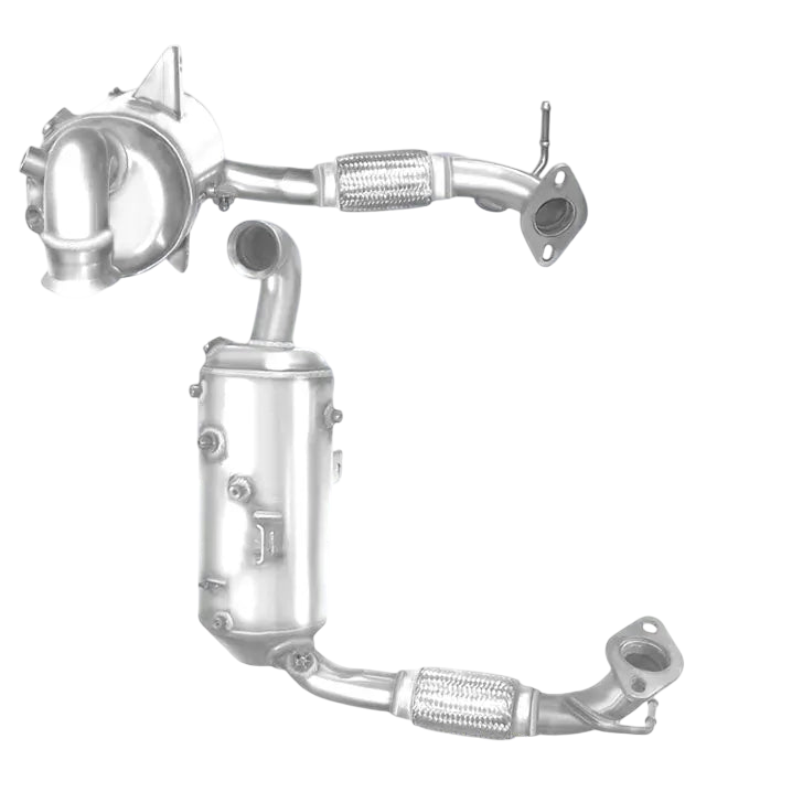 BM CATALYSTS Homologiert Diesel Kat & DPF für FORD FIESTA 1.4L Diesel | Euro 5 | OEM: 1687911 Autoteile TRUST