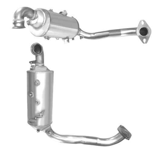 BM CATALYSTS Homologiert Diesel Kat & SiC DPF für FORD FOKUS 1.6L Diesel | Euro 4 | OEM: 1619831 Autoteile TRUST
