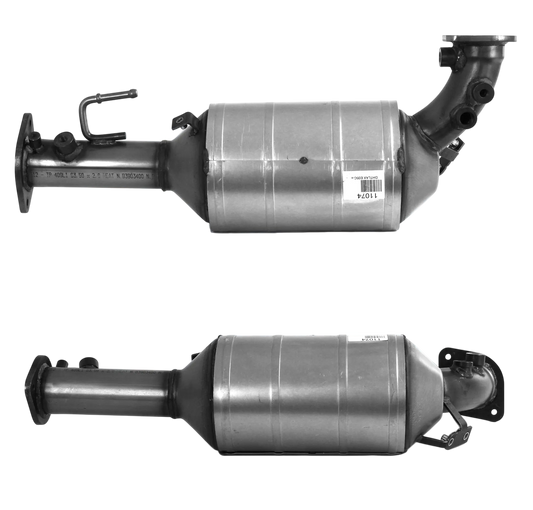 BM CATALYSTS DPF für NISSAN NAVARA 2.5L Diesel | Euro 4 | OEM: B0802EC00A Autoteile TRUST