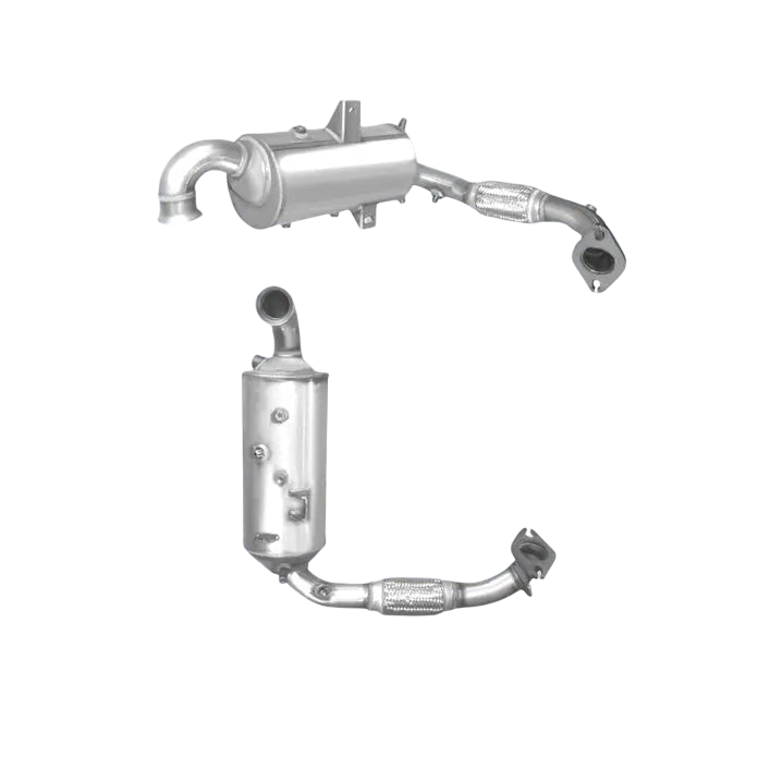 BM CATALYSTS Homologiert Diesel Kat & DPF für FORD FIESTA 1.6L Diesel | Euro 4 | OEM: 1521885 Autoteile TRUST