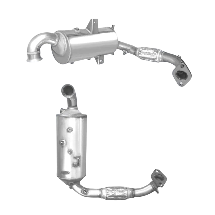 BM CATALYSTS Homologiert Diesel Kat & SiC DPF für FORD FIESTA 1.6L Diesel | Euro 4 | OEM: 1521885 Autoteile TRUST