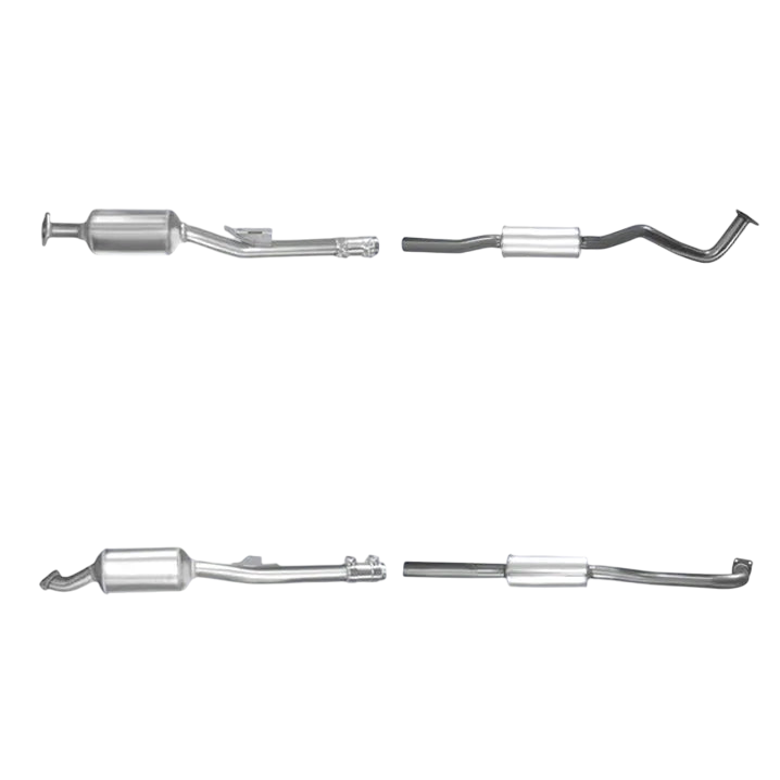 BM CATALYSTS Homologiert Diesel Kat & DPF für MITSUBISHI OUTLANDER 2L Diesel | Euro 4 | OEM: 1570A852 Autoteile TRUST