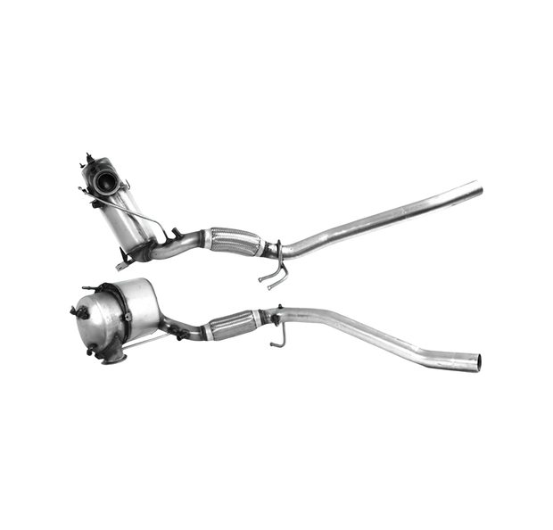 BM CATALYSTS Homologiert Diesel Kat & DPF für VOLKSWAGEN PASSAT 2L Diesel | Euro 5 | OEM: 3C0254701GX Autoteile TRUST