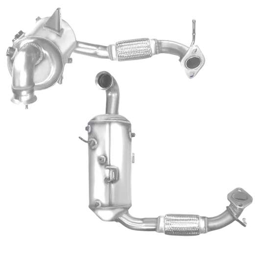 BM CATALYSTS Homologiert Diesel Kat & SiC DPF für FORD B-MAX 1.5L Diesel | Euro 5 | OEM: 1508155 Autoteile TRUST