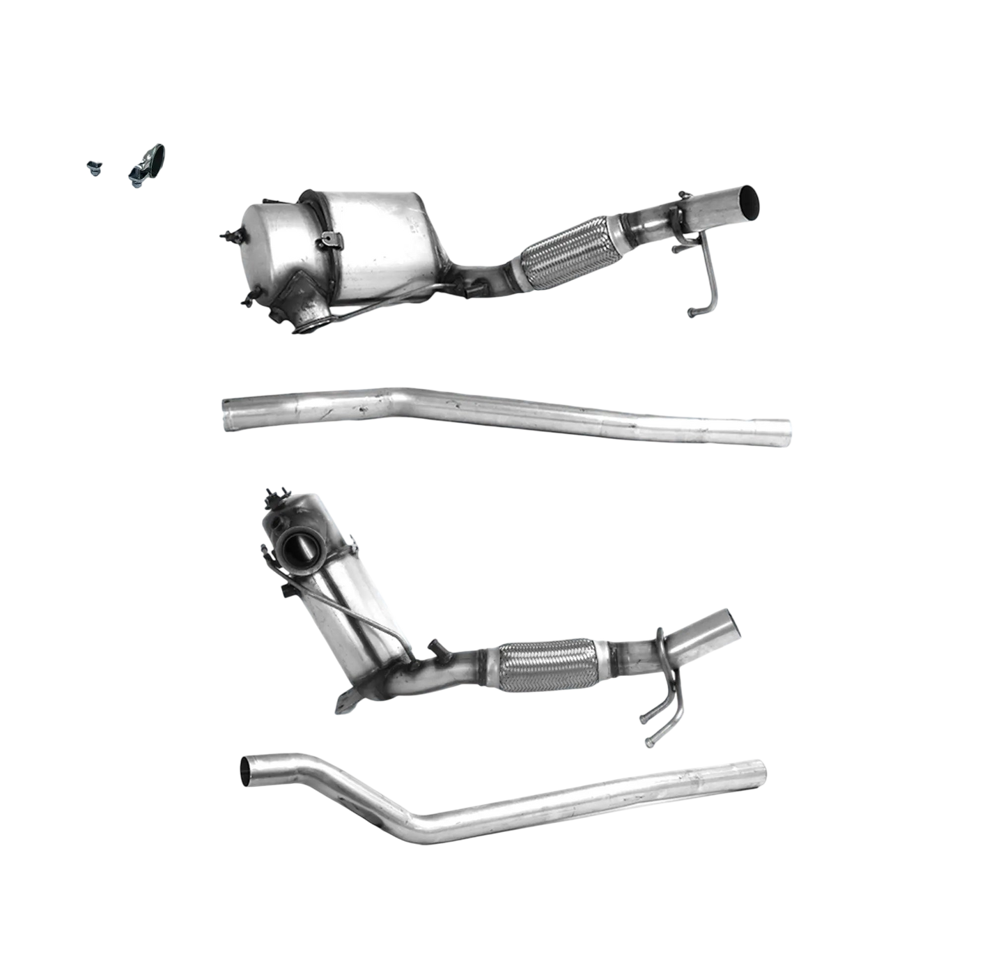 BM CATALYSTS Homologiert Diesel Kat & DPF für AUDI Drittes Quartal 2L Diesel | Euro 5 | OEM: 5N0254700EX Autoteile TRUST