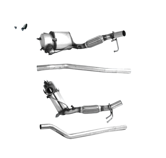 BM CATALYSTS Homologiert Diesel Kat & DPF für AUDI Drittes Quartal 2L Diesel | Euro 5 | OEM: 5N0254700EX Autoteile TRUST