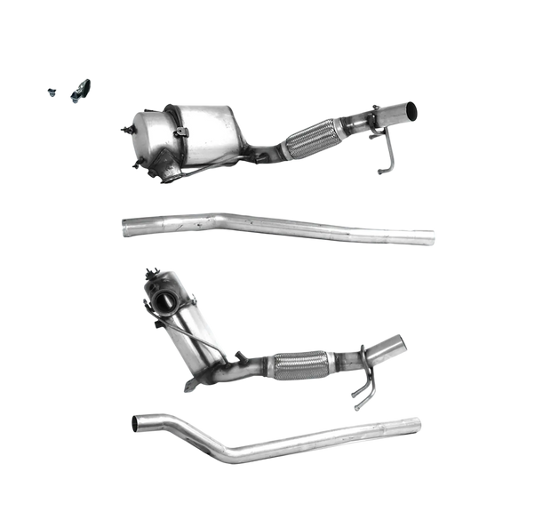 BM CATALYSTS Homologiert Diesel Kat & DPF für AUDI Drittes Quartal 2L Diesel | Euro 5 | OEM: 5N0254700EX Autoteile TRUST