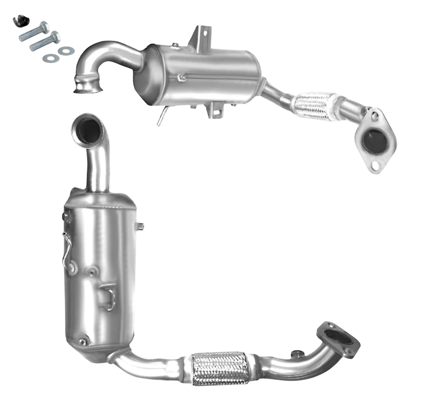 BM CATALYSTS Homologiert Diesel Kat & SiC DPF für FORD FOKUS 1.6L Diesel | Euro 5 | OEM: 1752687 Autoteile TRUST