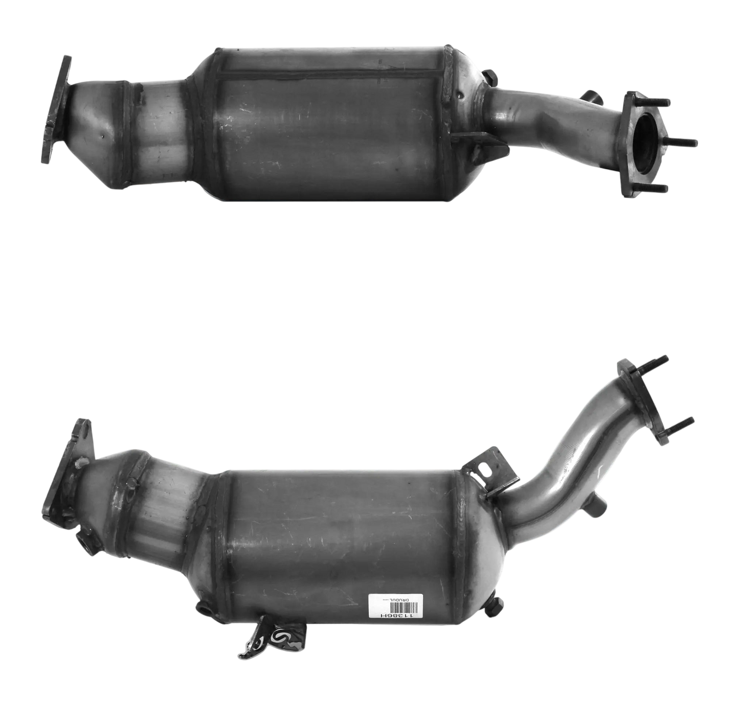 BM CATALYSTS Homologiert Diesel Kat & DPF für AUDI A4 2L Diesel | Euro 5 | OEM: 4G0254750FX Autoteile TRUST