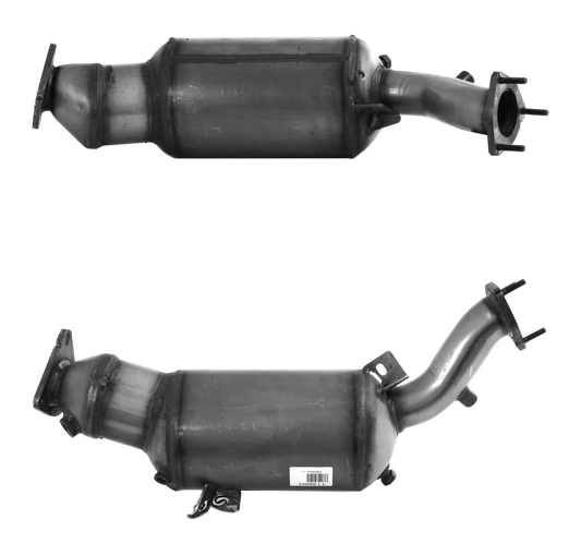 BM CATALYSTS Homologiert Diesel Kat & DPF für AUDI A4 2L Diesel | Euro 5 | OEM: 4G0254750FX Autoteile TRUST