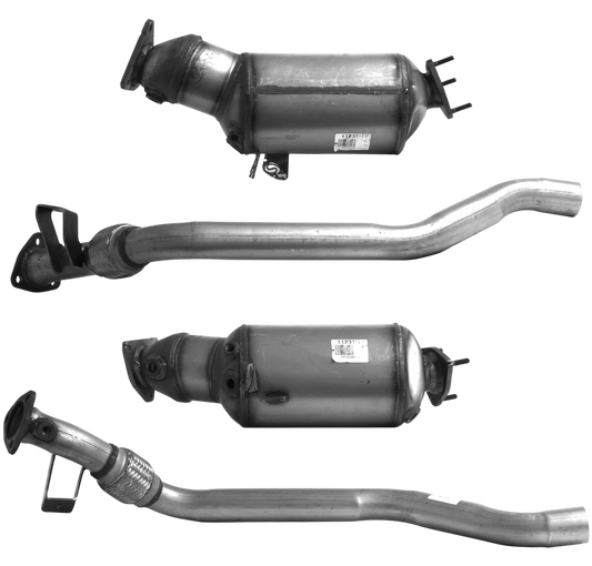 BM CATALYSTS Homologiert Diesel Kat & DPF für SITZ EXEO 2L Diesel | Euro 5 | OEM: 3R0253058X Autoteile TRUST