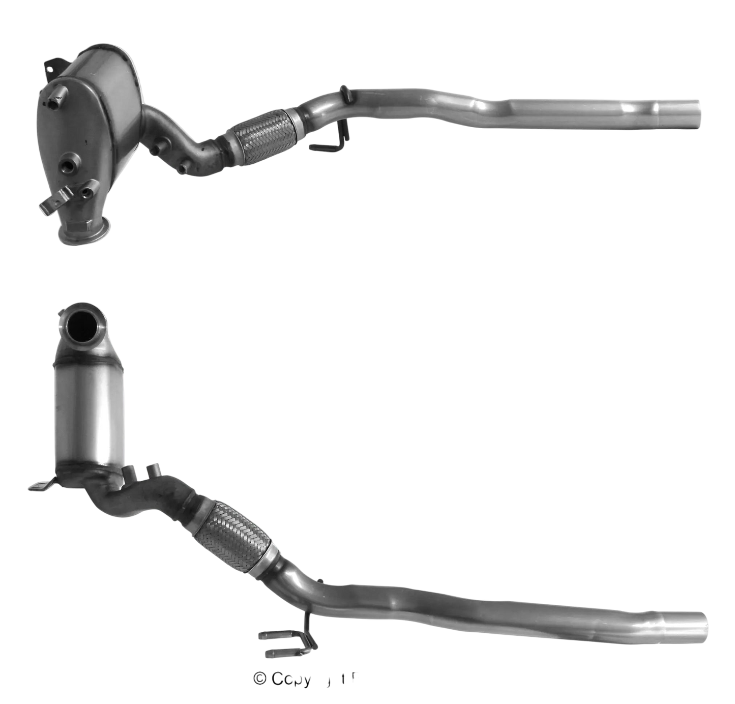 BM CATALYSTS SiC-DPF für VOLKSWAGEN CADDIE 1.9L Diesel | Euro 4 | OEM: 1K0254706BX Autoteile TRUST