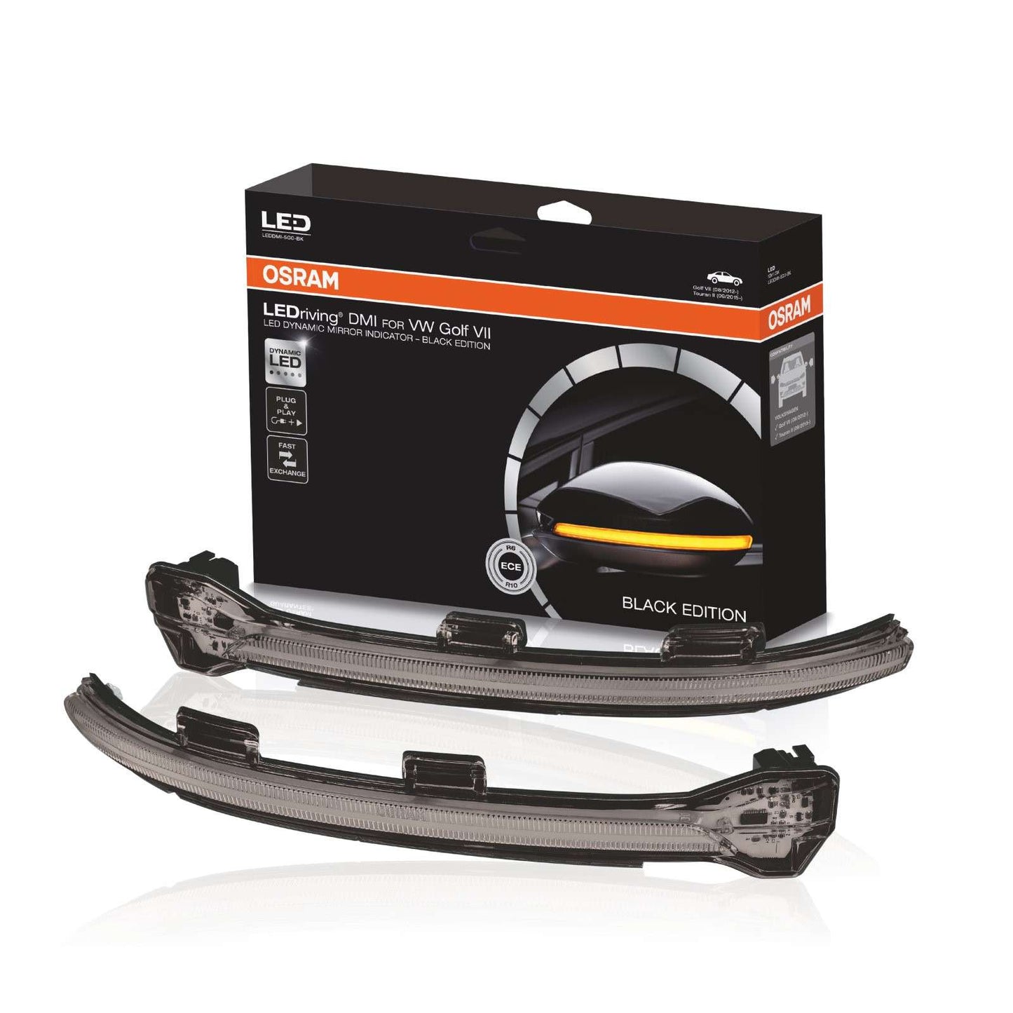 LEDRiving® Dynamische LED Spiegelblinker VW Golf VII - Black Edition Autoteile TRUST