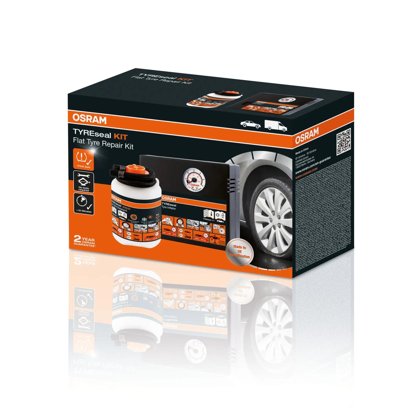 TYREseal KIT Reifendichtmittel-Reparatursatz OSRAM Autoteile TRUST