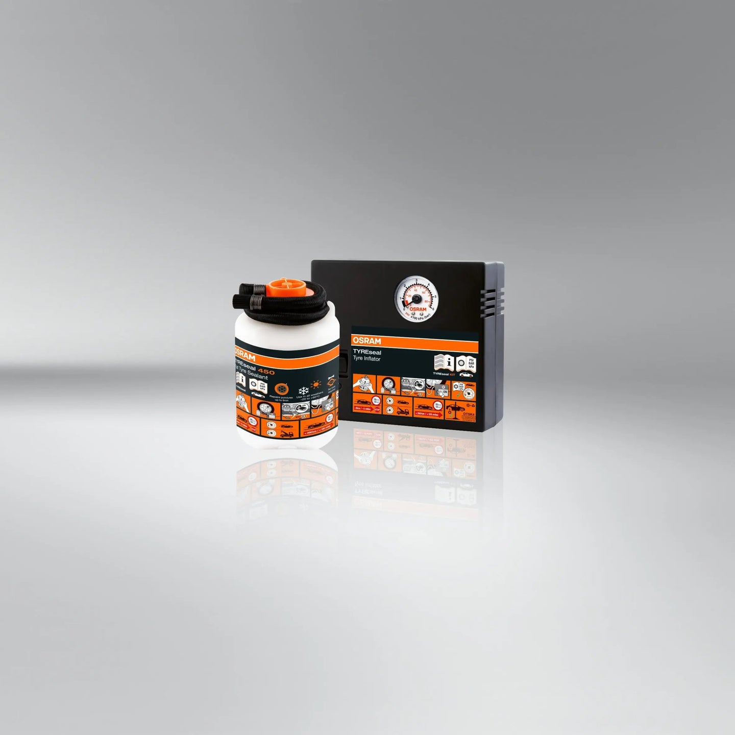 TYREseal KIT Reifendichtmittel-Reparatursatz OSRAM Autoteile TRUST