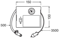 TYREseal KIT Reifendichtmittel-Reparatursatz OSRAM Autoteile TRUST