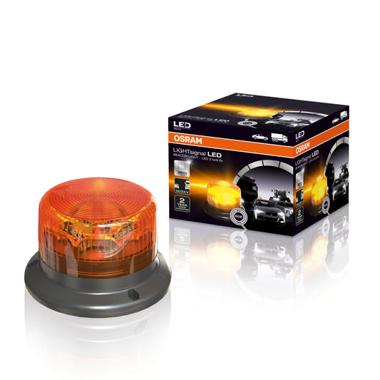 LIGHTsignal LED BEACON LIGHT 360° Rundumkennleuchte Warnlicht 12&24V  OSRAM