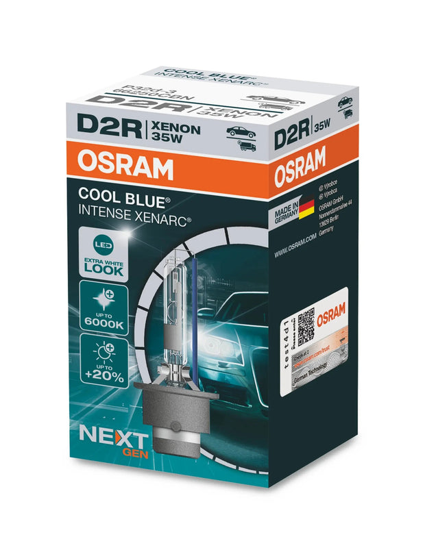D2R 12V+24V 35W P32d-3 XENARC COOL BLUE INTENSE NextGen. 6000K +20% OSRAM Autoteile TRUST