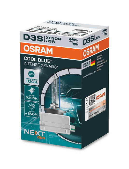 D3S 12V+24V 35W PK32d-5 XENARC COOL BLUE INTENSE NextGen. 6200K +150% OSRAM Autoteile TRUST