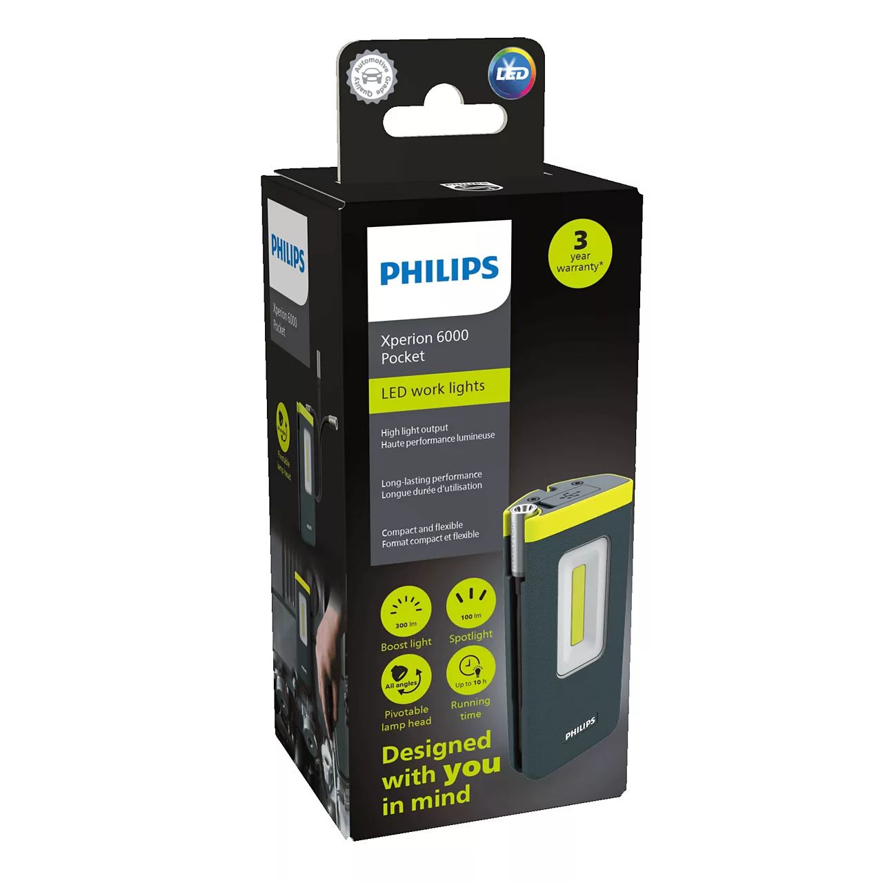 LED Inspektion Wekstattlampe wiederaufladbar Xperion 6000 LED Lamp Philips Autoteile TRUST