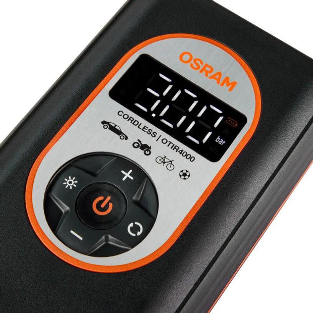 TYREinflate 4000 Schnelle Reifenpumpe wiederaufladbar 2 Jahre Garantie OSRAM Autoteile TRUST