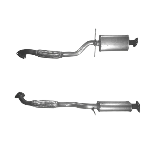 BM CATALYSTS Abgasrohr für HYUNDAI SONATE 2L Benzin | Euro 2 | OEM: 2861038110 Autoteile TRUST