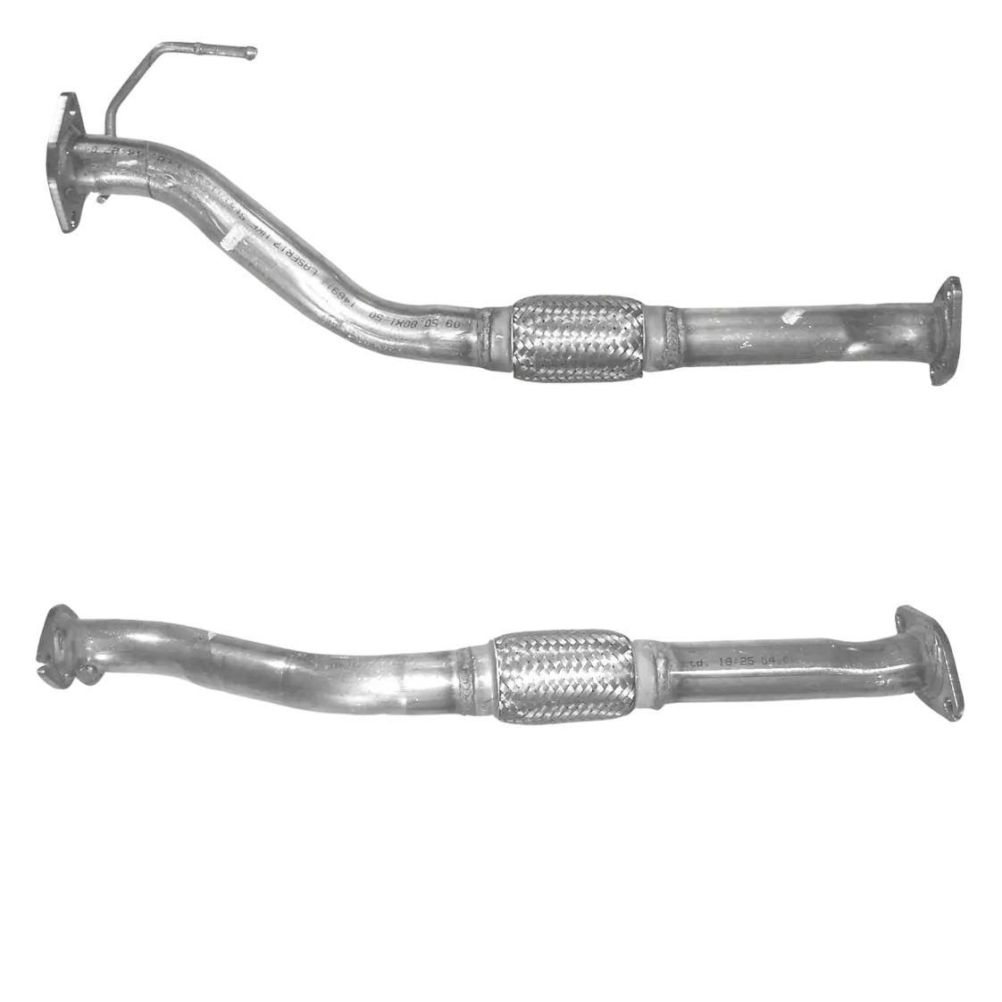 BM CATALYSTS Abgasrohr für HYUNDAI COUPE 2L Benzin | Euro 2 | OEM: Autoteile TRUST