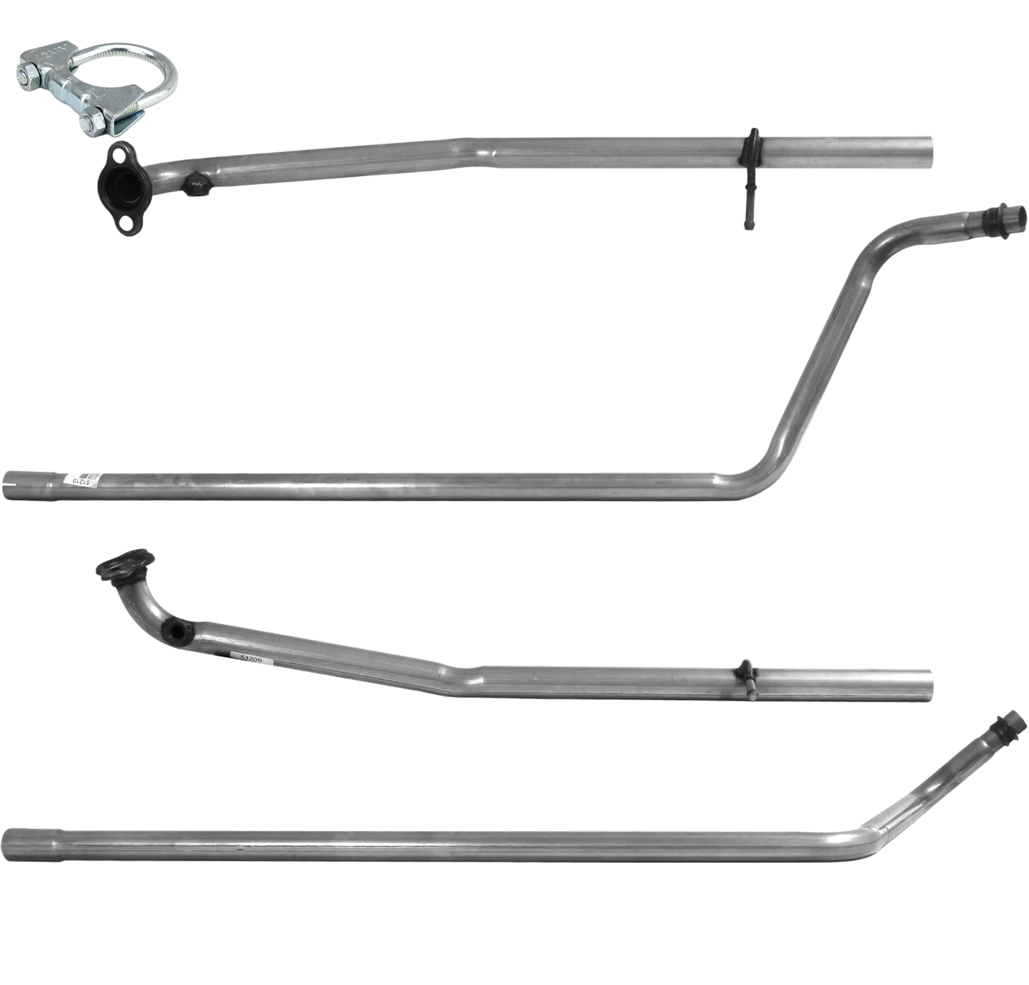 BM CATALYSTS Abgasrohr für CITROEN C1 1L Benzin | Euro 4 oder 5 | OEM: 1717CY Autoteile TRUST