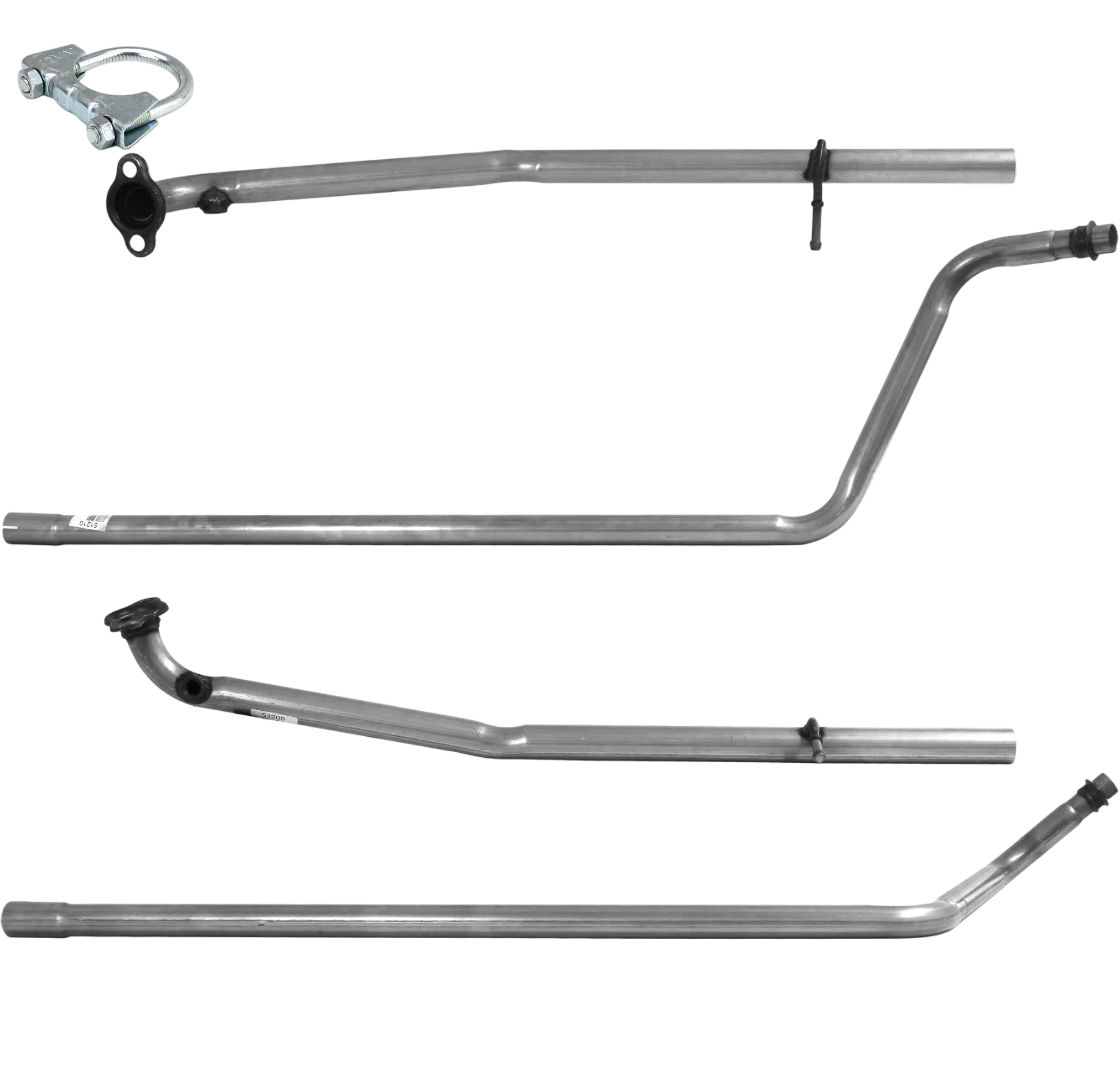 Autoteile BM CATALYSTS Abgasrohr für CITROEN C1 1L Benzin | Euro 4 oder 5 | OEM: 1717CY bei Autoteile TRUST