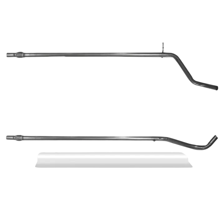 BM CATALYSTS Abgasrohr für FIAT PANDA 1.1L Benzin | Euro 4 | OEM: 46817651 Autoteile TRUST