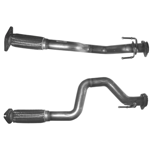 BM CATALYSTS Abgasrohr für VOLKSWAGEN BORA 1.6L Benzin | Euro 3 oder 4 | OEM: 1J0254302C Autoteile TRUST