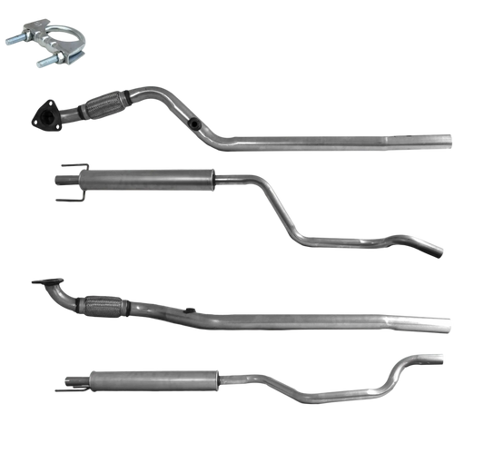 BM CATALYSTS Abgasrohr für OPEL MERIVA A 1.6L Benzin | Euro 3 oder 4 | OEM: 5852199 Autoteile TRUST