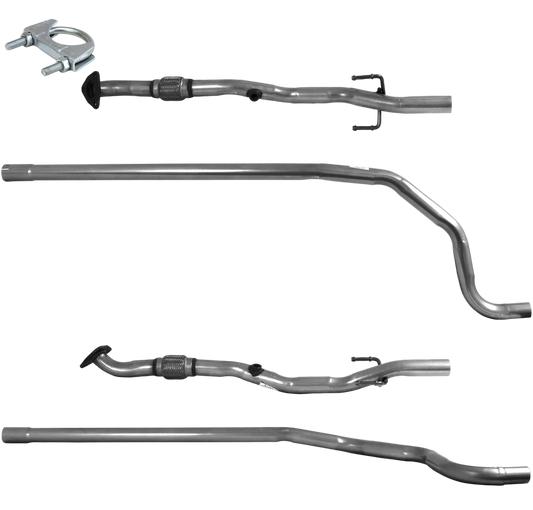 BM CATALYSTS Abgasrohr für OPEL CORSA D 1.2L Benzin | Euro 4 | OEM: 13220795 Autoteile TRUST