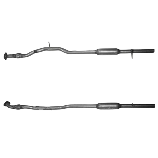 BM CATALYSTS Abgasrohr für OPEL AGILA 1.2L Benzin | Euro 4 | OEM: 13204576 Autoteile TRUST