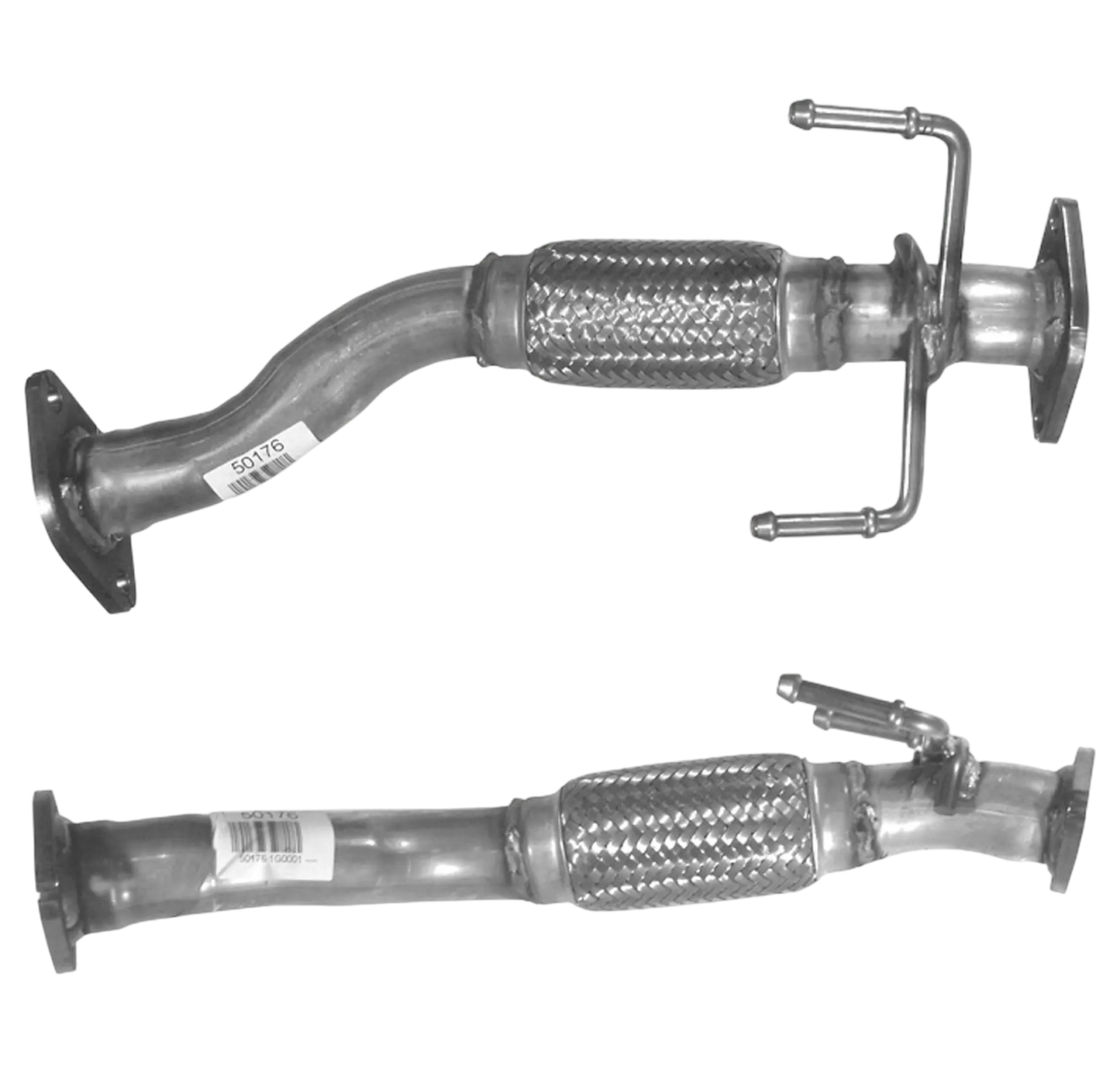 BM CATALYSTS Abgasrohr für HYUNDAI GETZ 1.5L Diesel | Euro 4 | OEM: 286101C550 Autoteile TRUST
