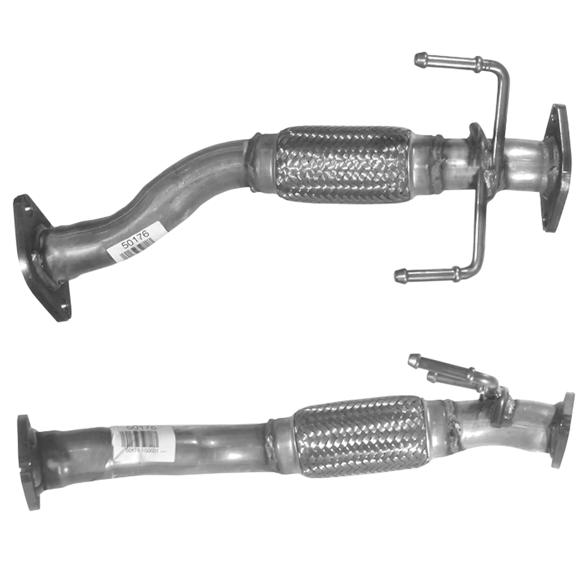 Autoteile BM CATALYSTS Abgasrohr für HYUNDAI GETZ 1.5L Diesel | Euro 4 | OEM: 286101C550 bei Autoteile TRUST