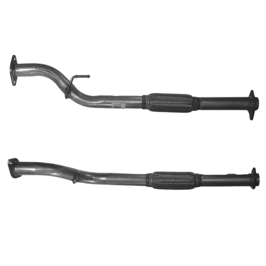BM CATALYSTS Abgasrohr für NISSAN ALMERA 2.2L Diesel | Euro 3 | OEM: 200105M570 Autoteile TRUST