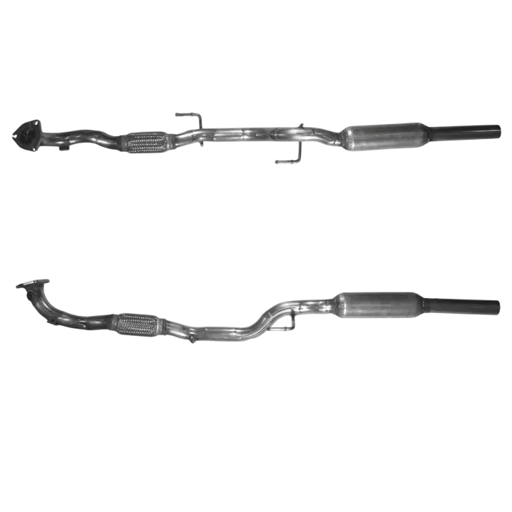 BM CATALYSTS Abgasrohr für SITZ CÓRDOBA 1.2L Benzin | Euro 4 | OEM: 5Z0253059F Autoteile TRUST