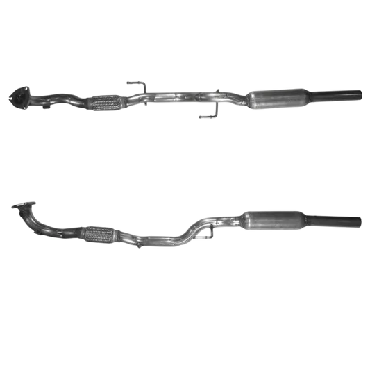 BM CATALYSTS Abgasrohr für SITZ CÓRDOBA 1.2L Benzin | Euro 4 | OEM: 5Z0253059F Autoteile TRUST