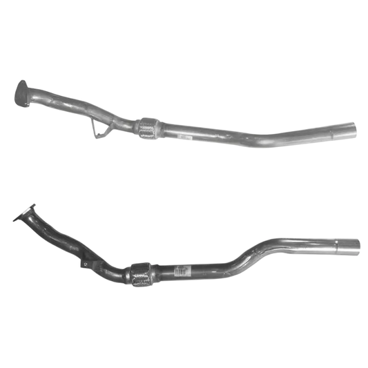 BM CATALYSTS Abgasrohr für AUDI A6 1.8L Benzin | Euro 3 oder 4 | OEM: 8D0253301CB Autoteile TRUST