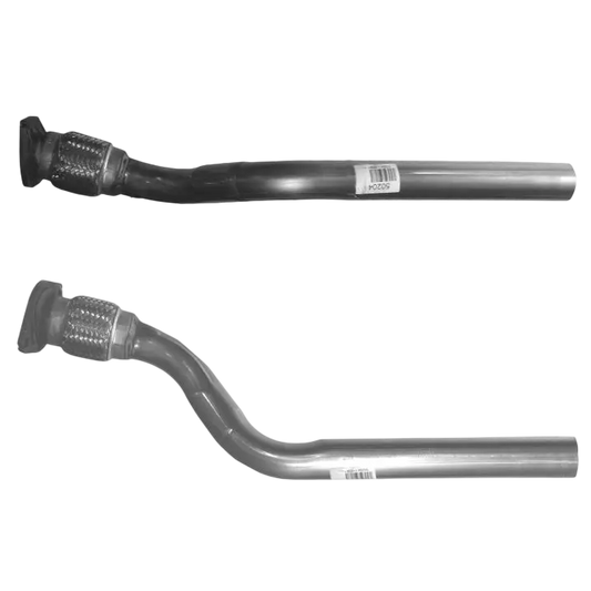 BM CATALYSTS Abgasrohr für RENAULT GRAND SCENIC 1.9L Diesel | Euro 3 | OEM: 8200189554 Autoteile TRUST