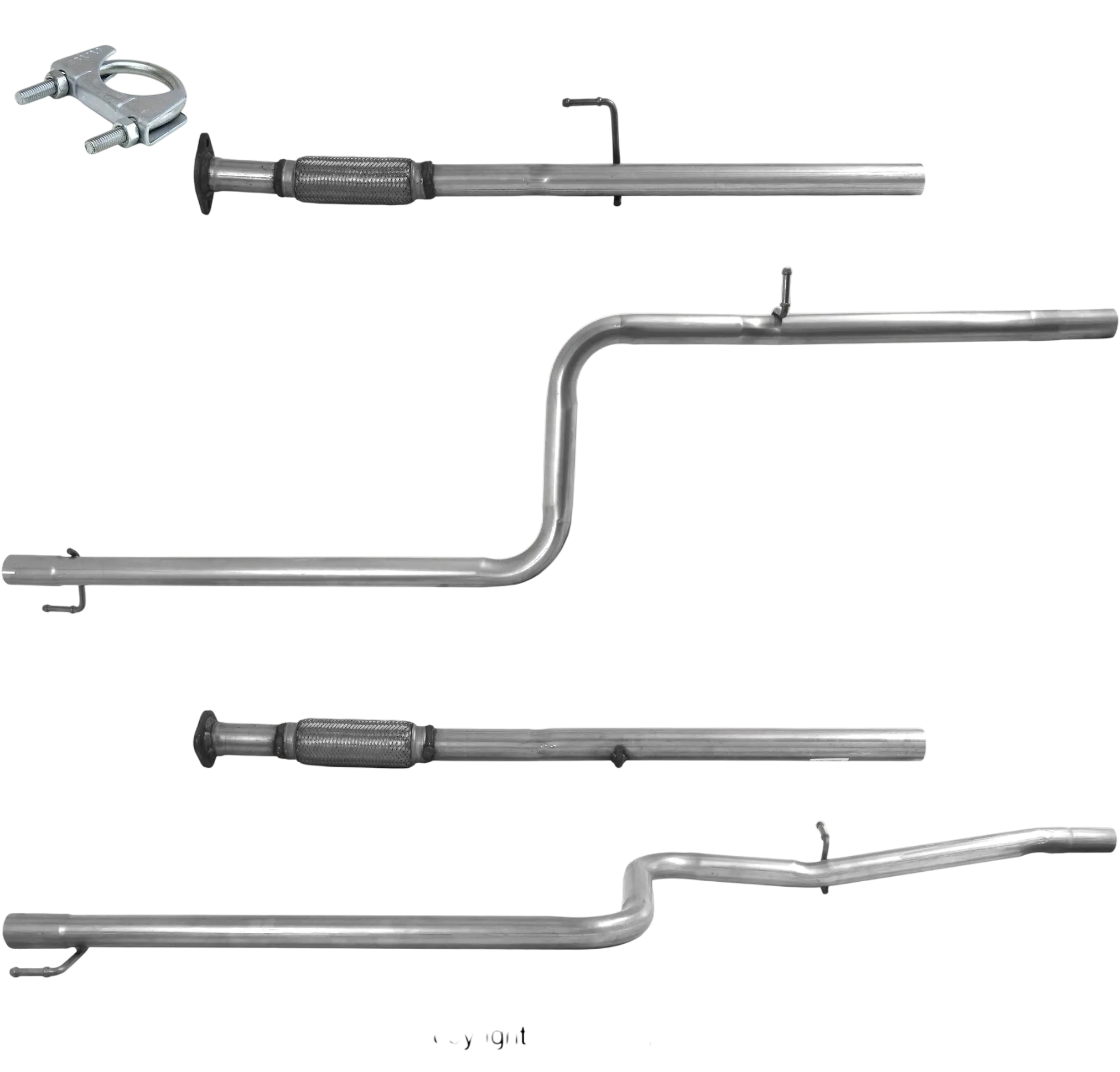 Autoteile BM CATALYSTS Abgasrohr für FIAT DOBLO 1.4L Benzin | Euro 4 | OEM: 51781914 bei Autoteile TRUST