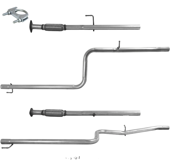 Autoteile BM CATALYSTS Abgasrohr für FIAT DOBLO 1.4L Benzin | Euro 4 | OEM: 51781914 bei Autoteile TRUST